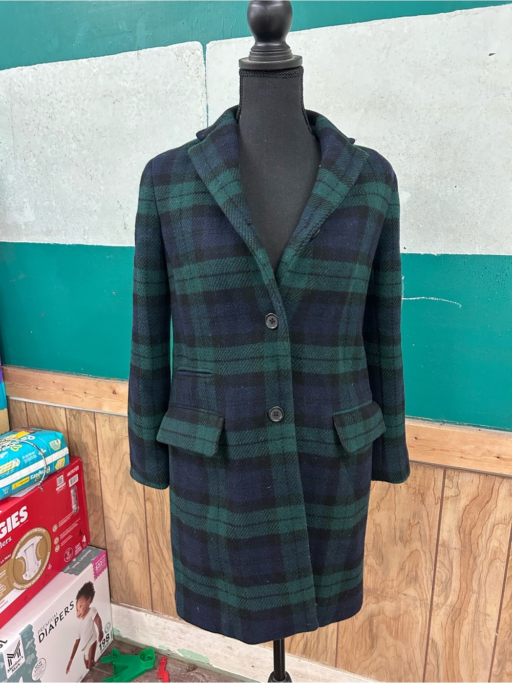 Plaid Coat